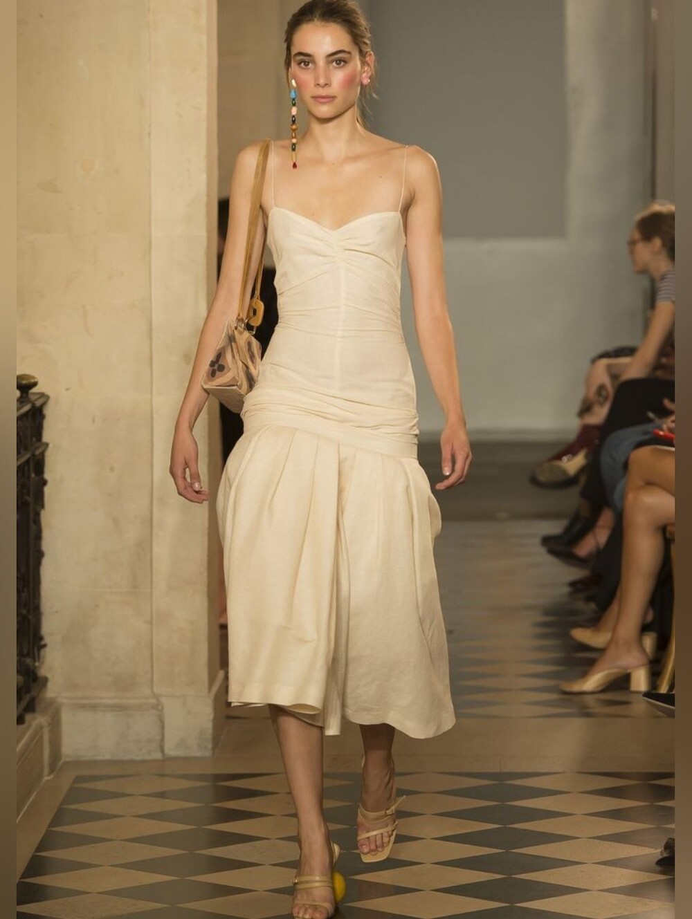Jacquemus by Simon Porte 'La Bomba' SS2018 runway dress 4(36) BNWT with defects